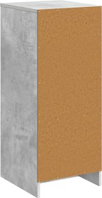 vidaXL Ντουλάπι Μπάνιου Γκρι Σκυροδέματος 35 x 36,5 x 85 εκ.