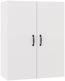 vidaXL Ντουλάπι Κρεμαστό Λευκό 69,5x34x90 εκ. από Επεξεργασμένο Ξύλο