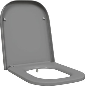 vidaXL Λεκάνη Γκρι 47,5 x 35 x 3,6 εκ Δυροπλάστ