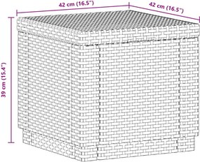 vidaXL Προστατευτικό Αέρα 9 Πάνελ Λευκό Άμμου 1200x160 εκ. Υφασμάτινο