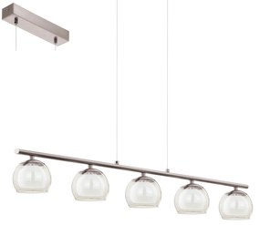Φωτιστικό Οροφής Led Ascolese 94319 White Eglo Metal, Glass