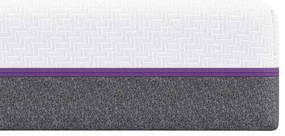 vidaXL Στρώμα Λευκό και Γκρι 80 x 160 cm Pěna