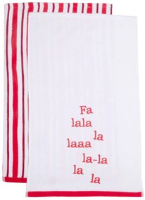 Σετ 2 Τεμ Ποτηρόπανα Τυπωτά 40x60 2354 Viopros