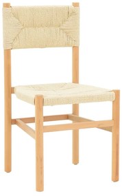 Καρέκλα Oarvine 263-000042 46x52x88cm Natural