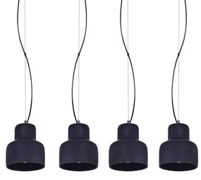 SE 153-125-4 MYRA PENDANT LAMP CEMENT+