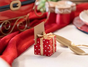 ΕΟΡΤΑΣΤΙΚΌ ΤΡΑΠΈΖΙ GIFT PLACE TAG 4CM X2 ATMOSPHERA 183373