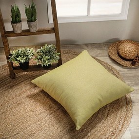 Μαξιλαροθήκη Διακοσμητική Δαπέδου Donatella 08 Lime Teoran 65Χ65 Cotton-Polyester