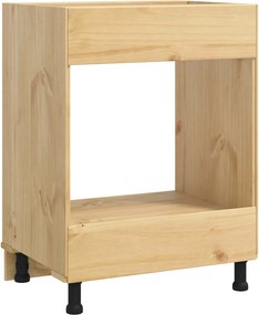 vidaXL Ντουλαπιού (Cabinet) SKI Μέλι Καφέ 60 x 46 x 81 εκ