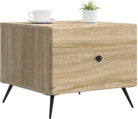 vidaXL Τραπεζάκι σαλονιού Sonoma Δρυς 49 x 50 x 40 εκ