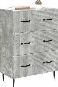 vidaXL Ντουλάπι με Συρτάρια 66 x 34,5 x 89,5 εκ Επεξεργασμένο Ξύλο