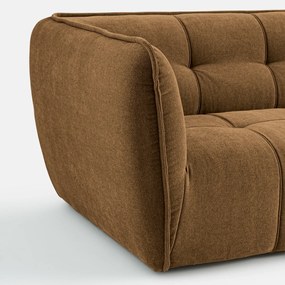 Καναπές από μελανζέ πολυεστέρα, 3 ή 4 θέσεων, Simone