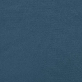 vidaXL Στρώμα με Pocket Springs 80 x 160 cm Σκούρο Μπλε