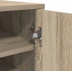 vidaXL Παπουτσοθήκη Sonoma Δρυς 32 x 35 x 70 εκ. από Μοριοσανίδα