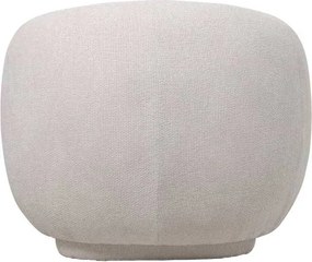 Πολυθρόνα Freya pakoworld εκρού ύφασμα 93x87x76εκ