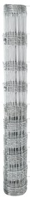 vidaXL Field Fence 1.2x25 μ Γαλβανισμένος χάλυβας