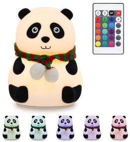 Led Παιδικό Διακοσμητικό Φωτιστικό Αφής Panda