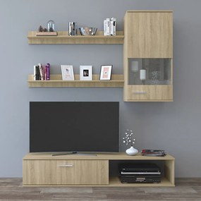 FIRST ΣΥΝΘΕΤΟ SONOMA 130x36xH170cm 05-0170