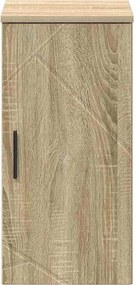 vidaXL Ντουλάπι Μπάνιου Δρύς Sonoma 30 x 31,5 x 61 εκ