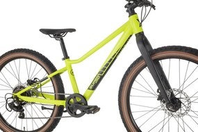 Xplore 24 Inch Boys 7SP Mechanical disc brake Neon Green