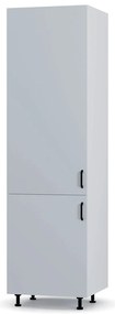 Modest Στήλη Κουζίνας Γκρι 60x57x214εκ