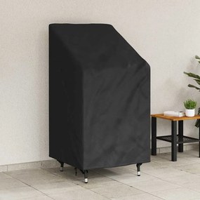 vidaXL Κάλυμμα Κήπου για Καρέκλα Μαύρο 70 x 70 x 85 / 125 cm Ύφασμα 600D