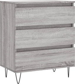 vidaXL Ντουλάπι Γκρι Sonoma 60x35x70 εκ. από Επεξεργασμένο Ξύλο