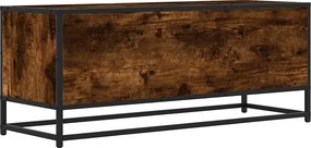 ντουλάπι τηλεόρασης vidaXL Καπνιστή δρυς 100x34,5x40 cm