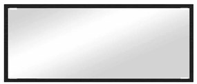 vidaXL Καθρέφτης Μαύρη δρυς 90 x 8.5 x 37 εκ Επεξεργασμένο ξύλο
