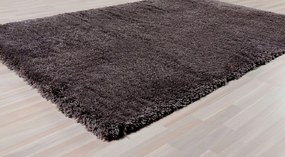 Χαλί Colore Colori Flokati 80062 Ανθρακί 140 x 200 εκ.