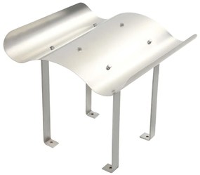vidaXL Καπέλο Καμινάδας από Ανοξείδωτο Ατσάλι 50 x 50 x 37 εκ.