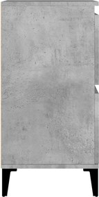 vidaXL Ντουλάπι Γκρι Σκυροδέματος 60x35x70 εκ. Επεξεργασμένο Ξύλο