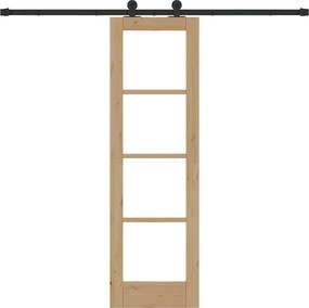vidaXL Συρόμενη Πόρτα ORKDAL Φυσικό 61 x 198,5 εκ.