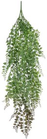 Τεχνητό Κρεμαστό Φυτό Adiantum 20838 20x6x90cm Green-Brown GloboStar Polyethylene