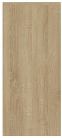 vidaXL Μπουφές Sonoma Δρυς 102x33x75 εκ. Επεξεργασμένο Ξύλο
