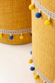 GRADO set of two color: yellow DIOMMI V-CH-GRADO-PUFA-ŻÓŁTY