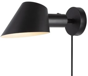 Απλίκα Φωτιστικό Τοίχου 1xΕ27 Μαύρο Κινητό Up-Down Reading Light Stay DFTP -2220381003-Μαύρο 2220381003