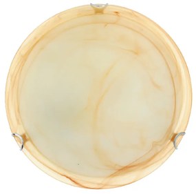 Φωτιστικό Πλαφονιέρα Aca Albatre XD01400Y Honey