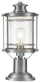 Επιδαπέδιο Φωτιστικό E27 60W IP44 Ασημί Booker QN-BOOKER3-M-IA Elstead QN-BOOKER3-M-IA Ασημί