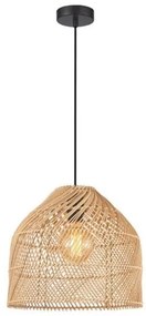 Κρεμαστό Φωτιστικό Οροφής E27 40W IP20 Mallonca Viokef-4304200-Μπεζ 4304200