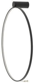 Απλίκα Φωτιστικό Τοίχου LED 21W 4000K IP20 Μαύρο Circolo 10865 Nowodvorski-10865-Μαύρο 10865