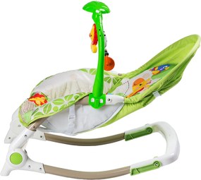 Bouncer rocker cradle with vibrations music ECOTOYS