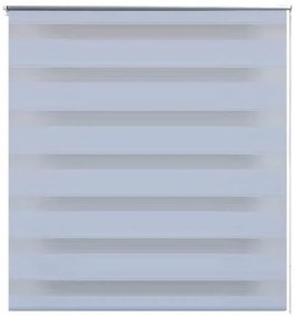 vidaXL Ρόλερ Zebra Λευκό 50 x 100cm