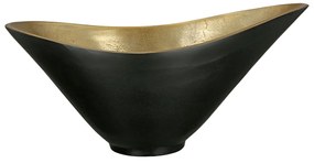 Μπωλ 'Urio' Αλουμίνιο Μαύρο 21.5x38x18cm