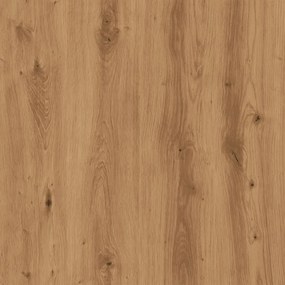 Παπουτσοθήκη Χρώμα Αρτισιανή Δρυς 28x27x102 εκ. Επεξ. Ξύλο - Καφέ
