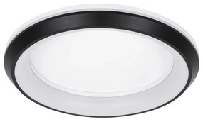 Φωτιστικό Οροφής - Πλαφονιέρα Melina 61040 Led 55W Φ48cm Black GloboStar Plastic