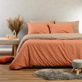 Μαξιλαροθήκες Cesare (Σετ 2τμχ) Apricot Melinen 50Χ70 Βαμβάκι-Πολυέστερ