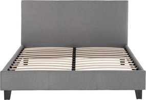 ΚΡΕΒΑΤΙ ΜΕ ΣΤΡΩΜΑ BECCA HM21283.04 ΓΚΡΙ ΥΦΑΣΜΑ--ΓΙΑ 150x200εκ