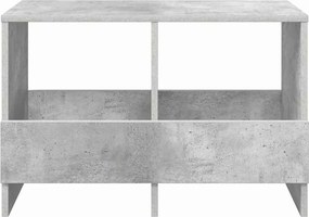 vidaXL Ράφι Περιοδικών Σκυρόδεμα Γκρι 68,5 x 30 x 45 εκ.