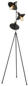 Φωτιστικό Δαπέδου ArteLibre VILE Μαύρο Μέταλλο 52x172cm