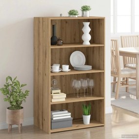 vidaXL Highboard Artisan Δρυς 70 x 41 x 124 εκ. Επεξεργασμένο Ξύλο